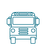 icon of a school bus