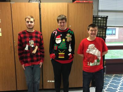 Sweaters in room 8